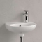 Villeroy & Boch O.novo fontein m. kraangat rechts m. overloop 36x27.5x14.5cm wit  43403R01