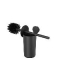 Geesa Opal toiletaccessoireset 3 in 1, zwart