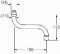 Grohe, Buisuitloop sanitairkraan, met mousseur, G3/4", 114mm hoogte, 150mm voorsprong S-uitloop, draaibaar, chroom