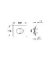 Grohe Skate Air WC bedieningsplaat DF horizontaal 15.6x19.7cm wit 38506SH0