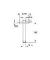 Grohe Rainshower douchearm plafond m. ronde rozet 1/2"x14.2cm chroom 28724000