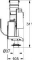 Grohe AV-1 bodemklep metoverloop