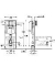 Grohe Rapid SL WC-element inbouwreservoir 113cm 38528001