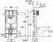 Grohe Rapid-Sl wc element met wandbevestiging en isolatiemat