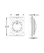 Grohe Surf urinoir bedieningspaneel inclusief mechanisch functiedeel matchroom 38808P00