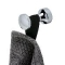 Geesa Hotel handdoekhaak, met 1 haak, messing, verchroomd, hxdxl 25x25x50mm, kleur chroom