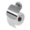 Geesa Luna toiletrolhouder met klep chroom 915508