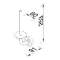 Geesa Luna reserverolhouder dubbel chroom 915518