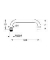 Grohe U-uitloop chroom 13057000