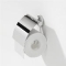 Geesa Nemox toiletrolhouder met klep chroom 91650802