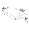Geesa Nemox toiletrolhouder zonder klep chroom 91650902