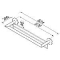 Geesa Nemox Stainless Steel handdoekhouder rvs ronde rozet 102x260x624mm chroom 916552-02