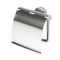 Geesa Nemox Stainless Steel toiletrolhouder met klep RVS 91650805