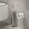 Geesa Nemox closetborstelgarnituur wandmontage geborsteld rvs 91651105