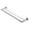 Geesa Nemox Stainless Steel handdoekhouder, ronde rozet, 48x126x648mm chroom 916556-02