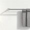 Geesa Nemox Stainless Steel handdoekhouder, ronde rozet, 48x126x648mm chroom 916556-02