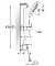 Grohe Euphoria glijstangset m. handdouche Massage 60cm m. doucheslang 175cm m. zeepschaal chroom 27231001 