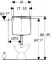 Geberit Twico laaghangend reservoir AP140 met 2-toets bediening wit 140.317.11.1
