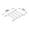 Geesa Hotel Emmerrooster 46 cm voor Sphinx 300 en Arnhem
