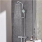 Grohe Euphoria douchesysteem m. douchethermostaat, aquadimmer, Euphoria, hoofddouche 210mm, handdouche Massage chroom 27964000