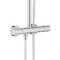 Grohe Euphoria douchesysteem m. douchethermostaat, aquadimmer, Euphoria, hoofddouche 210mm, handdouche Massage chroom 27964000