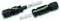 Solar MC4 connector female voor DC bekabeling, Spanningsbereik 1000V, Stroombelasting tot 30 A