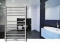Thermrad Lina handdoekradiator 266W recht verticaal buis rond 4 aansluitingen 1200x500mm RVS glanzend 12001-02-108