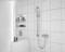 Grohe Costa L douchekraan z. omstel m. koppelingen HOH=15cm chroom 26330001