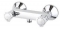 Grohe Costa L douchekraan z. omstel m. koppelingen HOH=15cm chroom 26330001