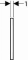 Geberit Omega 30 bedieningspaneel DF kunststof 21.2x14.2cm frontbediend zwart/glans chroom/zwart 115080KM1