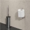 Geesa Wynk closetborstelgarnituur staand chroom 91451002
