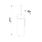Geesa Nemox closetborstelgarnituur chroom 916511-02