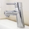 Grohe Concetto S-size wastafelkraan m. ketting chroom 2338110E