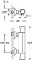 Grohe Essentials toiletrolhouder zonder klep chroom 40689001