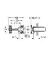 Grohe inbouwdeel 45-75mm inbouwdiepte (voor 2-gats wastafelmengkraan) 23571000
