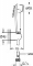 Grohe Vitalio 30 Trigger handdouche combinatie (1250 mm Silverflex) 26175001
