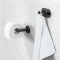 Geesa Nemox Black toiletrolhouder zonder klep mat zwart 91650906