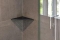 Looox corner shelf 30cm in roestvrij staal mat zwart CORNER30MZ