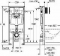Grohe Rapid SL wc-element H113 met GD-2 reservoir en Skate Air bedieningspaneel 38721001