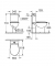 Grohe Bau keramiek wc pack duo blok p-trap 39347000 maattekening