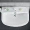 Grohe Bau fontein m. kraangat m. overloop 45.3x35.4cm wit 39424000