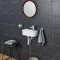 Grohe Euro fontein m. kraangat m. overloop 37x18cm wit 39327000