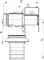 Rehau muurplaat 16x3/8bi.laag Rautitan LX 11681281008, levering zonder dempingsringen en insteekbusjes