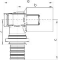 Rehau muurplaat 16x1/2bi.lang Rautitan LX 11681261008, levering zonder dempingsringen en insteekbusjes