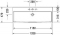 Duravit Vero Air (meubel) wastafel m. 2x1 kraangat m. overloop 120x47cm wit 2350120024