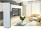 Thermrad Alusoft handdoekradiator 636W buis ovaal verticaal aansluitingen 6 hxlxd 1800x240x76mm wit