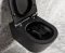 Catalano New Zero wandcloset 55X35 cm mat zwart met gratis toiletblokhouder en 8 Duofresh sticks