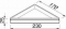 Geesa Frame Hoekplanchet met witte inzet verchroomd messing 170x25x170mm (LxHxD) 91880302