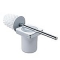 Geesa Frame toiletborstel met houder wit/chroom 91881102 productfoto 1