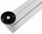 Blue Label RVS douchegoot 90 cm met flens geborsteld RVS rooster 50mm diepte, met zij-uitloop SD90VSTBR
